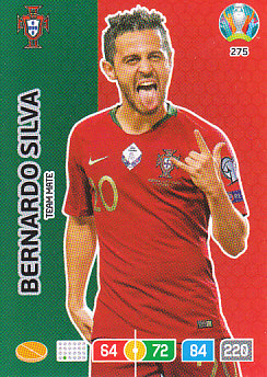 Bernardo Silva Portugal Panini UEFA EURO 2020#275